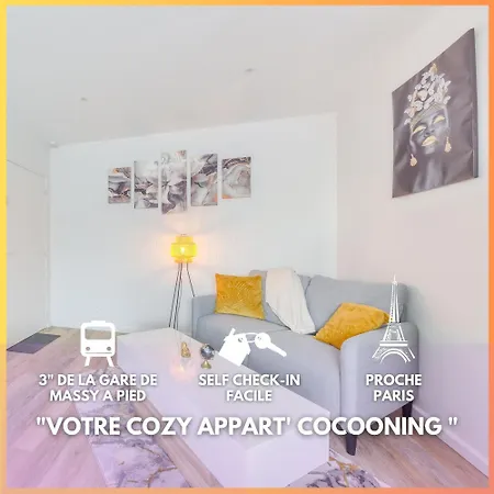 Apartment Cozy 5 A 3' De La Gare - Cozy *